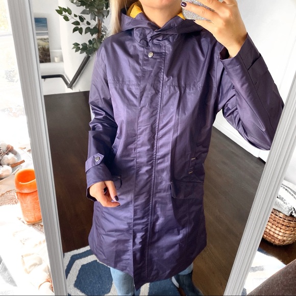 ☔️ CECILIA CLASSICS PURPLE HONEY LONG RAIN COAT! - Picture 7 of 16